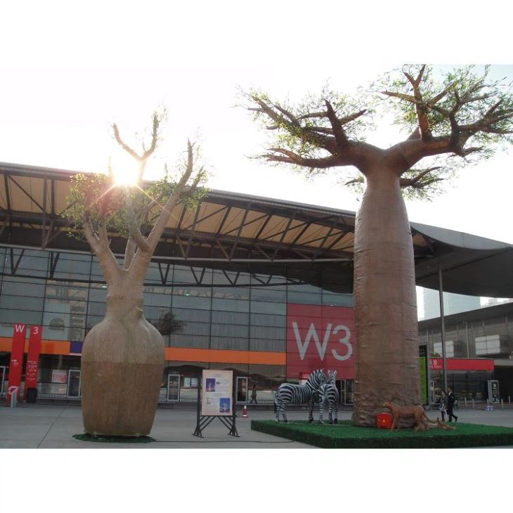 Artificial Baobab Tree Small Leaf